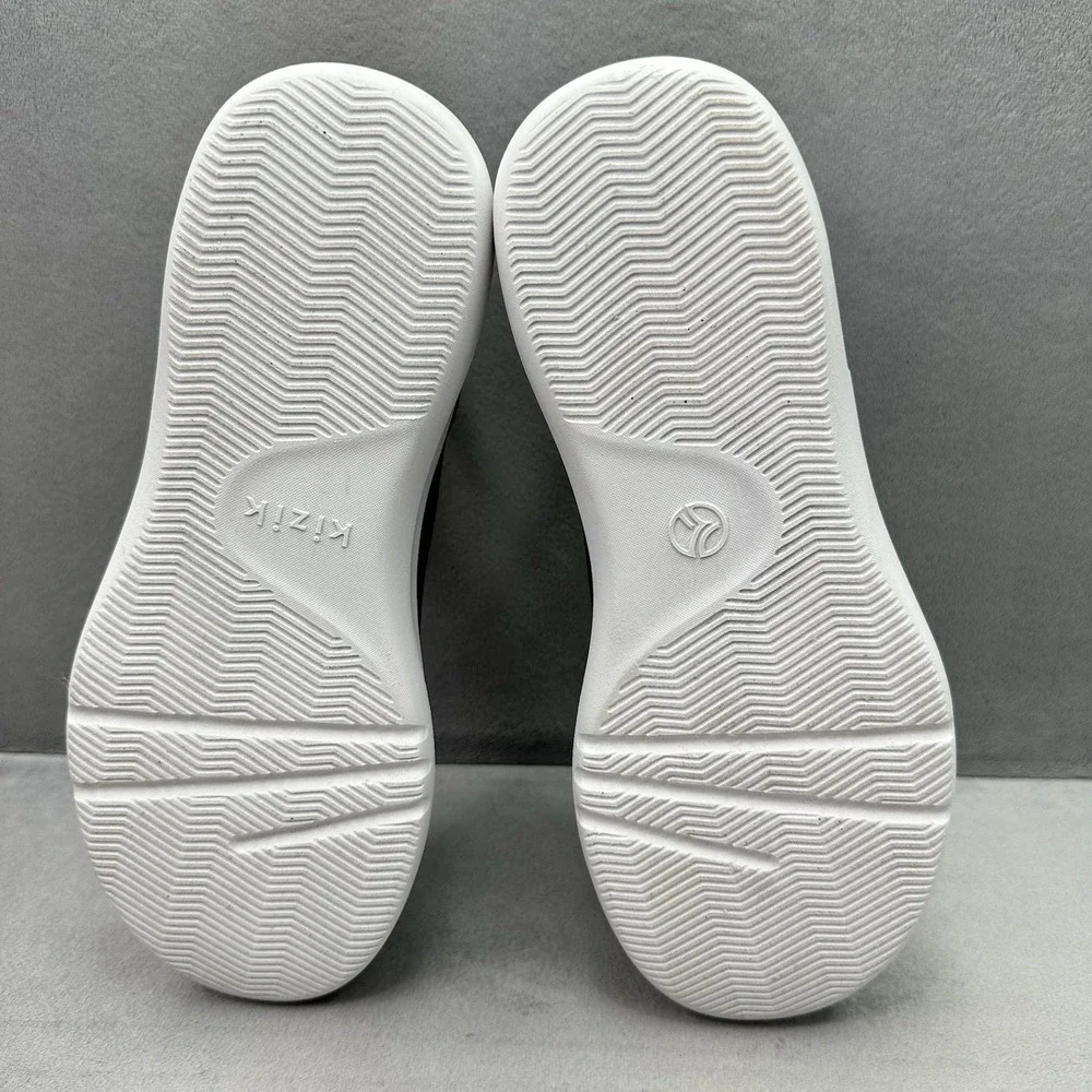 Kizik Madrid Womens Size 7.5 (D) Shoes Blue Hands Free Slip On Comfort Sneakers